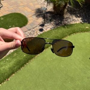 Sunglasses coyote hand polished